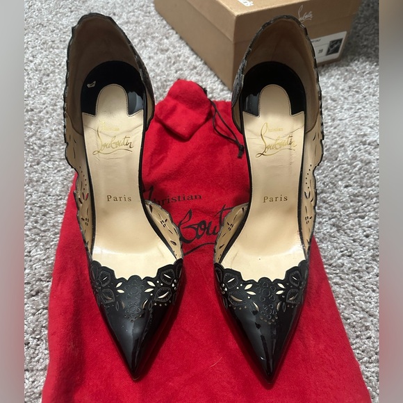 Louboutin Beloved laser cut squiggly heel - Picture 10 of 12